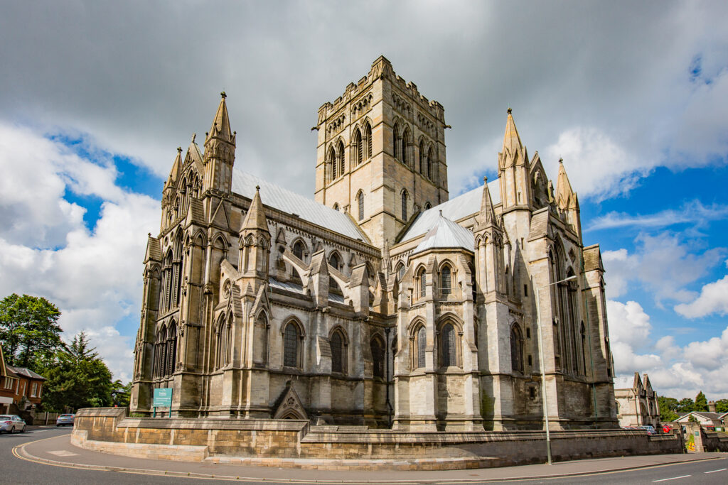 Outside view of St John The Baptist Cathedral.