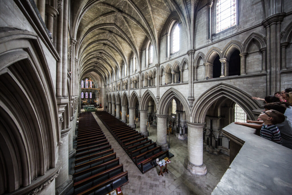 View of the isle in St John the Baptist Cathedral.