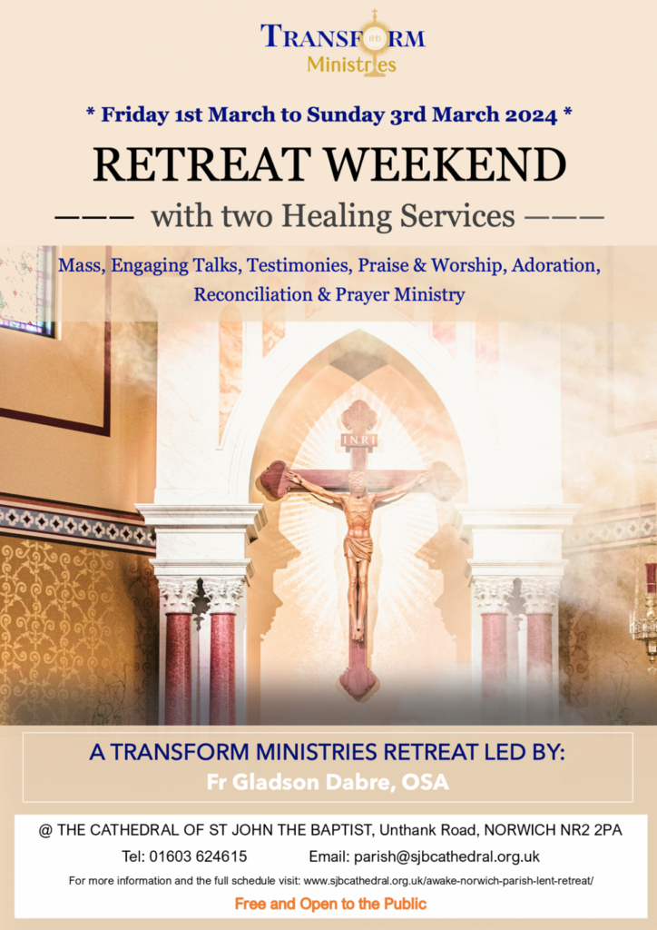 Retreat weekend poster