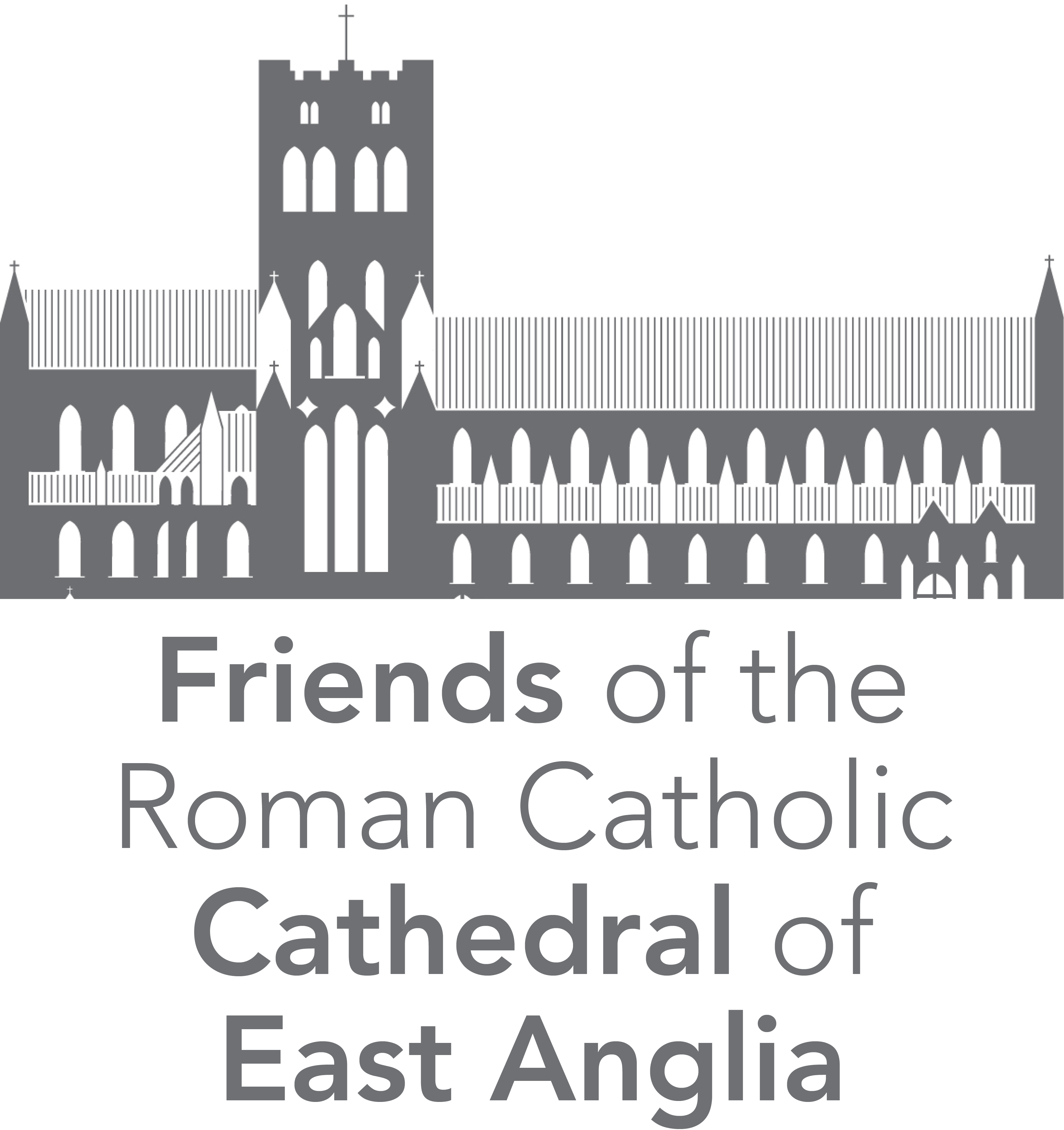 Logo for friends of the Roman Catholic Cathedral of East Anglia.