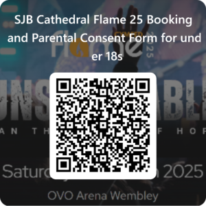 Flame25 booking QR code