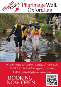 Oxford Leg Pilgrim Cross poster